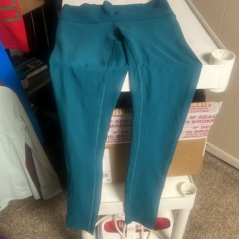 lululemon athletica Teal Leggings - Picture 4 of 4